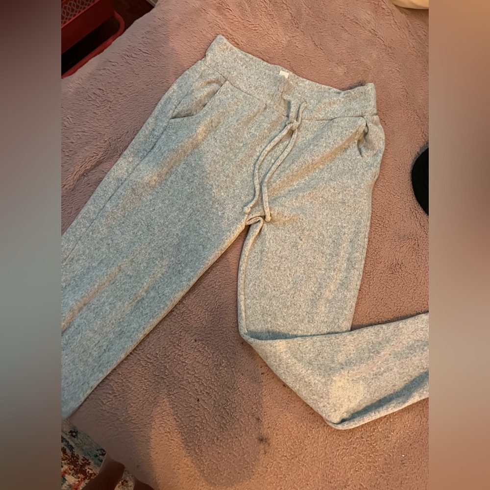 comfy gray pants